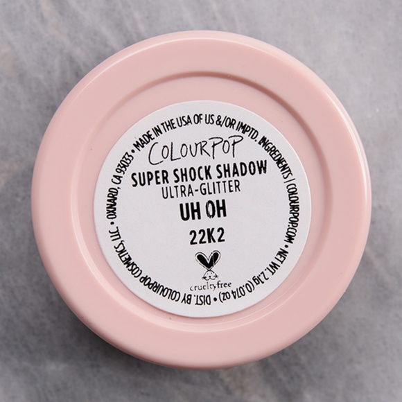 Colourpop Super Shock Shadow in UH OH - Picture 5 of 7